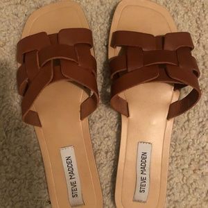 Steve Madden Brown Sandals, size 8 $40